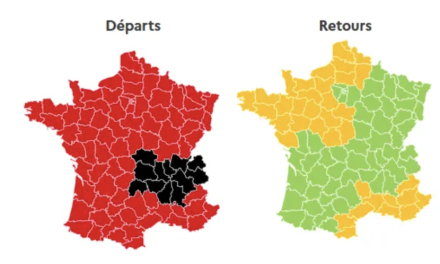 Journée noire annoncée ce samedi sur l’A7 et les routes d’Auvergne-Rhône-Alpes