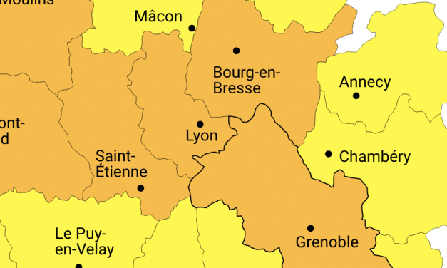 L’Isère en vigilance orange aux orages à partir de samedi 6 heures, le Nord-Isère devrait être le plus concerné