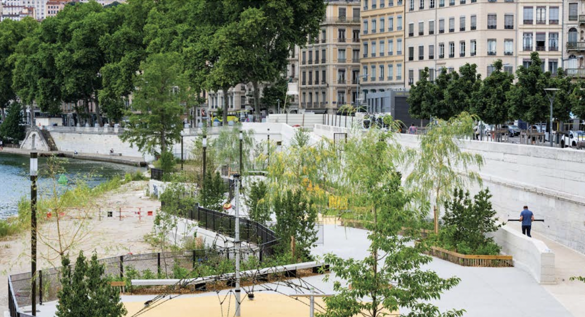 Les  » Terrasses de la Presqu’île  » sont désormais pour partie accessibles cet été