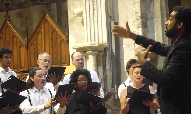Avec le chœur InChorus, émouvant concert à la cathédrale Saint-Maurice en lever de rideau de la Fête Historique de Vienne