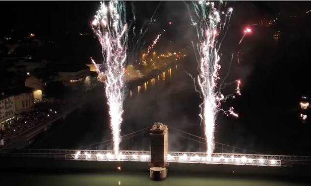 Vidéo-Retour sur le feu d’artifice à  Vienne/Sainte-Colombe, le 14 juillet 2025