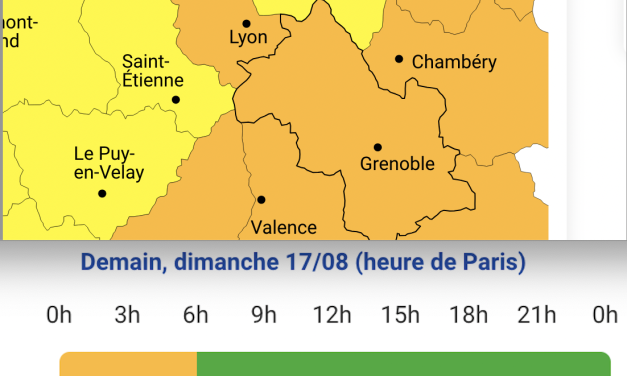 Retour au vert  en Isère : Météo France annonce la fin du long épisode orange canicule