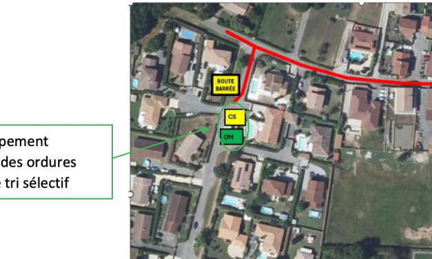 Conduite d’eau potable : 6 semaines de travaux en perspective à Estrablin, une rue fermée à la circulation et collecte des déchets d’ordures ménagère pertubée