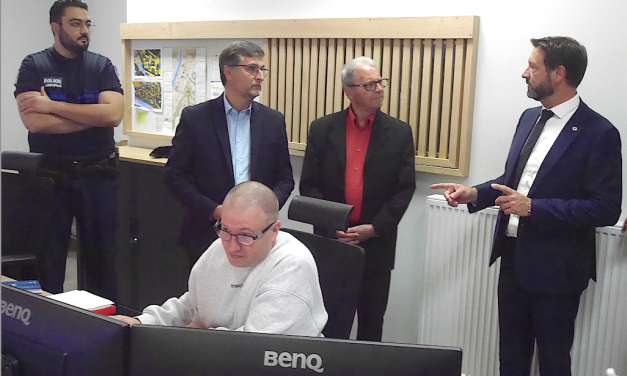 En visite à Vienne, Fabrice Pannekoucke, le président de la Région annonce la mise en place d’un « dispositif sécurité renforcé » à la gare de Vienne