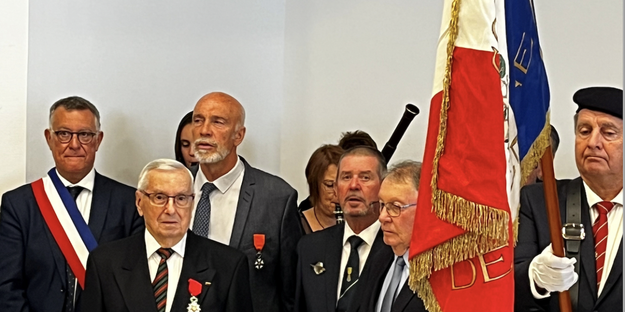 Estrablin : le Résistant Maurice Barot fait Chevalier de la Légion d’honneur…à 100 ans