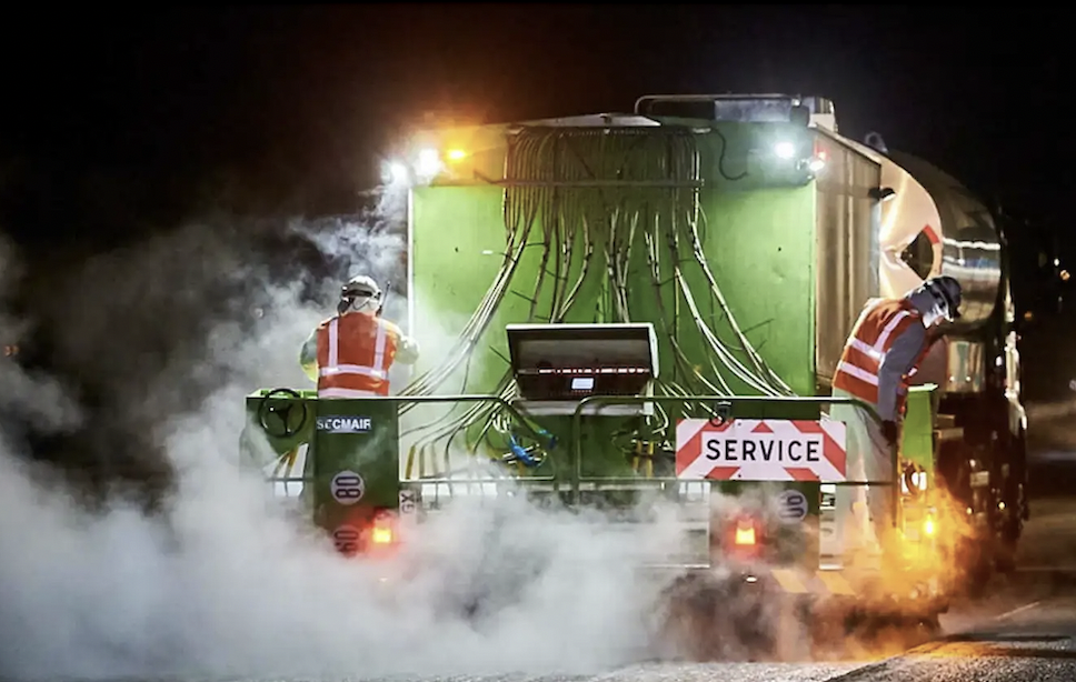 Bretelles fermées de nuit à partir du lundi 29 septembre : poursuite des travaux sur l’A7 entre Vienne Nord et le nœud de Ternay