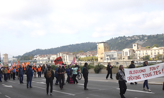 2ème journée d’action intersyndicale : un cortège à Vienne beaucoup moins étoffé que le 18 septembre