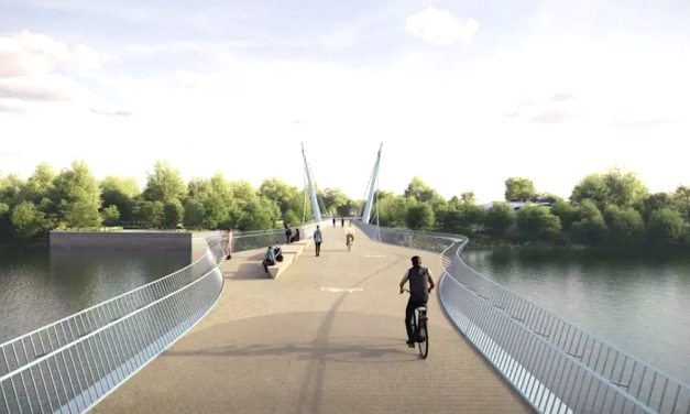 En 2028, une nouvelle passerelle va enjamber le Rhône à l’entrée Sud de Lyon, de Gerland à La Saulaie à Oullins