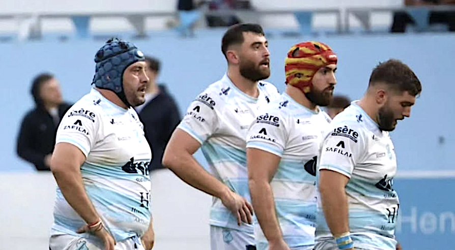 Rugby, Nationale 2-Les Viennois frustrés, battus sur le fil à Jean Etcheberry par les Genevois du Servette