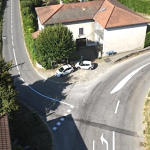 Carrefour de « La Tourmente » à Chuzelles : les travaux  de construction d’un rond-point débutent ce lundi 13 octobre