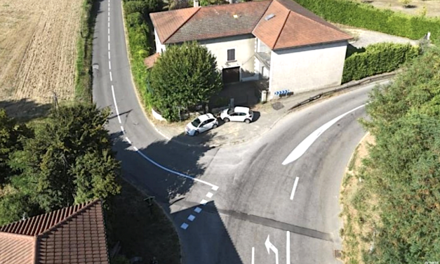 Carrefour de « La Tourmente » à Chuzelles : les travaux  de construction d’un rond-point débutent ce lundi 13 octobre