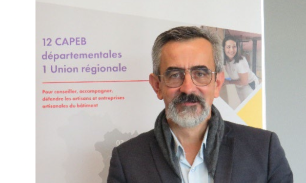 Laurent Marmonier, le nouveau président des 80 000 artisans du bâtiment (Capeb) d’Auvergne-Rhône-Alpes est Isérois