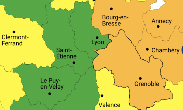 L’Isère en alerte orange pluie/inondation depuis ce matin 10 heures