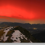Phénomène rare : des aurores boréales ont illuminé le ciel de l’Isère dans le nuit du 11 au 12 novembre