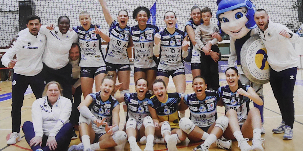 Volley-Ball, Elite féminine, Coupe de France : les Viennoises réalisent l’exploit en battant une des meilleures équipes actuelles et se qualifient pour les quarts