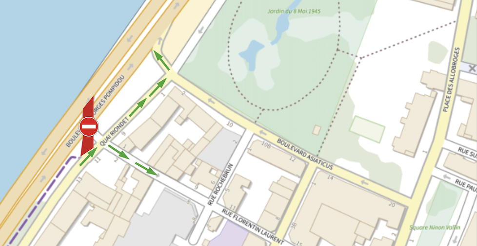 Travaux de la halte fluviale à Vienne : encore quelques difficultés de circulation pendant 12 jours, à partir de mardi