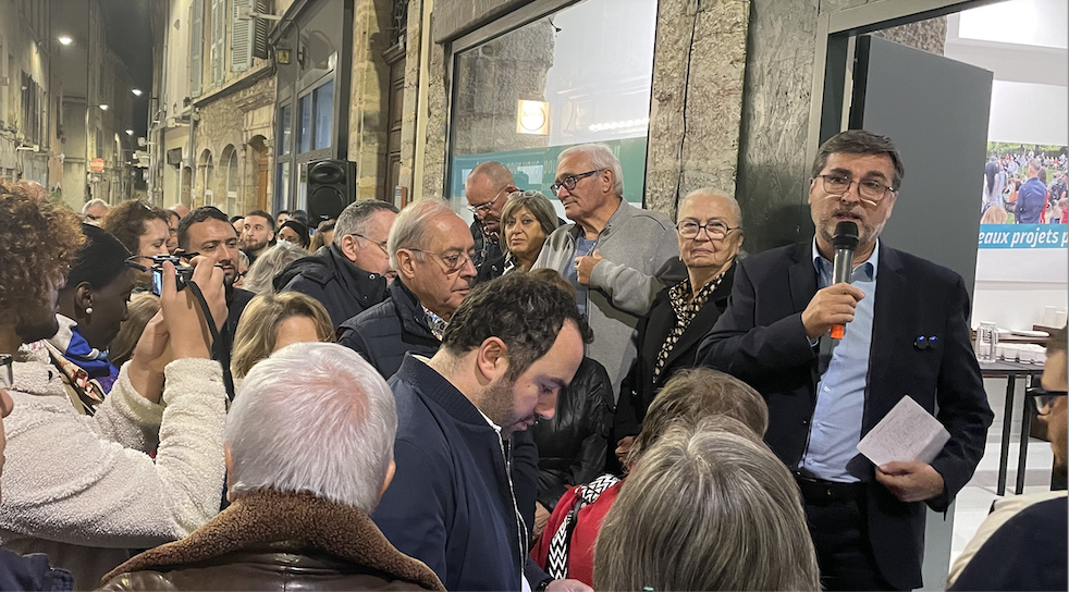 Municipales, mars 2026-Thierry Kovacs inaugure sa permanence de campagne en présence de  près de 300  personnes