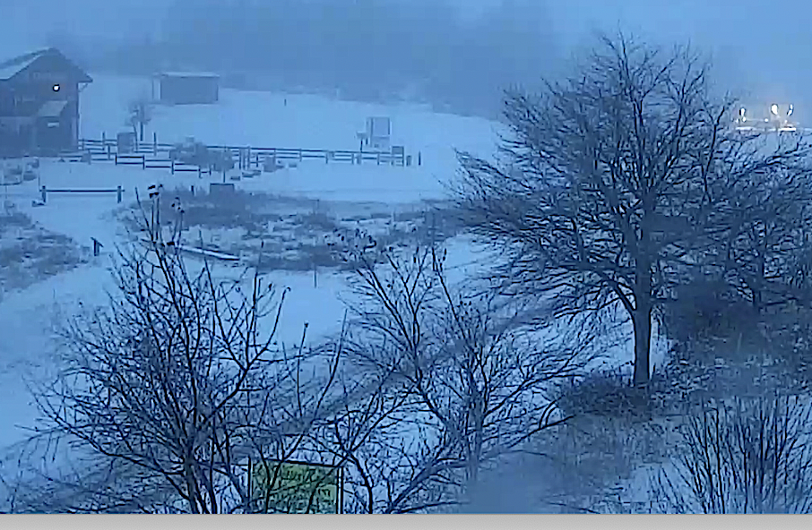 Les premières neiges sont tombées sur le Pilat