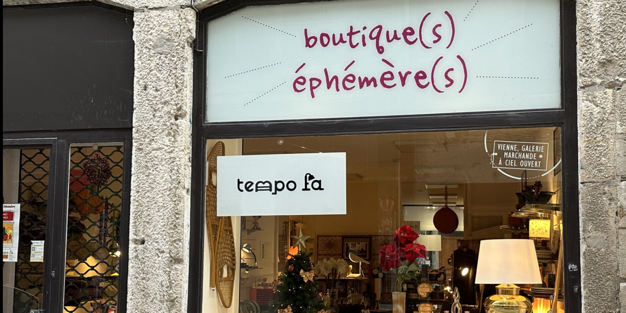 Viennoiseries- Trois boutiques éphémères à Vienne pour les Fêtes ; Retour sur le cours Brillier au conseil municipal ; Des feux tricolores au Barrage de Reventin-Vaugris