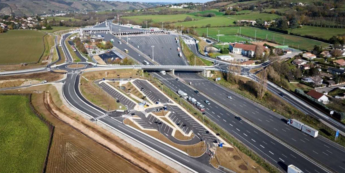 Le nouveau demi-échangeur de Vienne Sud à Reventin-Vaugris entre en service demain mardi 9 décembre à 8 h