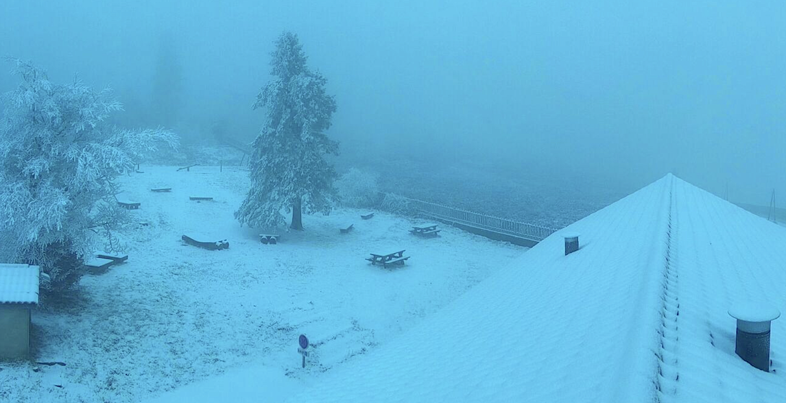 La neige est tombée la nuit de Noël sur le Pilat
