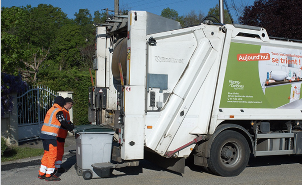 Vienne Condrieu Agglomération : il n’y aura pas de collecte des ordures ménagères et déchets le jeudi 1er janvier