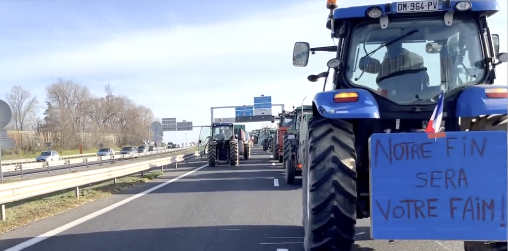 Blocages annoncés lundi 5 janvier à Chanas, au péage de l’A7 à Reventin-Vaugris, sur la M7 à l’entrée de Lyon : les agriculteurs en colère font leur rentrée