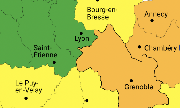 L’Isère placée en vigilance orange  pour neige et verglas ce vendredi 23 janvier à partir de 18 heures