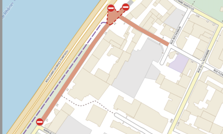 Travaux de la halte fluviale à Vienne : circulation interdite sur une partie du quai Riondet  et rue Laurent Florentin, du 13 au 15 janvier