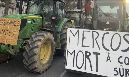 Nouvelle manifestation des agriculteurs annoncée vendredi 9 janvier à Vienne, alors que la signature du traité du Mercosur se précise…