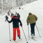 On va pouvoir skier ce week-end dans le Pilat :  de 15 à 30 cm de neige et pistes damées au domaine nordique du Bessat