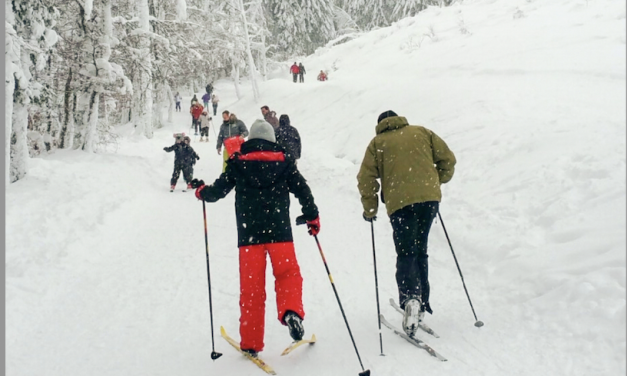 On va pouvoir skier ce week-end dans le Pilat :  de 15 à 30 cm de neige et pistes damées au domaine nordique du Bessat