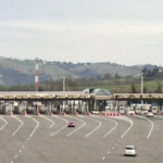 La voiture pilotée par un conducteur de 90 ans percute une pile de béton au péage de l’A7  à Reventin-Vaugris : tué sur le coup
