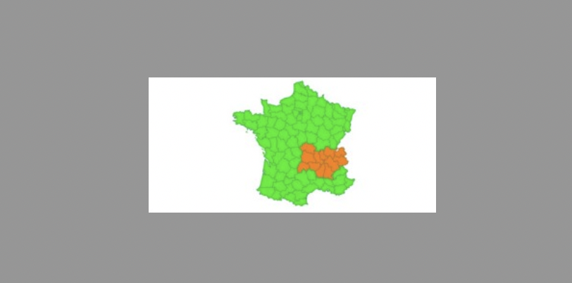 Circulation : avec les départs pour les vacances de février,  demain samedi, en rouge, en Auvergne-Rhône-Alpes, les axes à éviter…