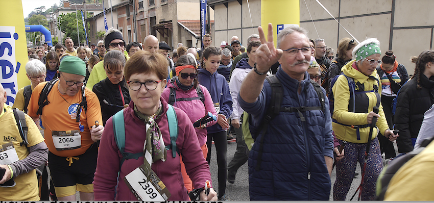2 000 participants, l’année dernière à Vienne, combien cette année ? La Côte Saint-André accueille la Course de la Résistance