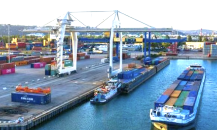 L’armateur CMA-CGM prévoit de lancer une barge…électrique à conteneurs sur le Rhône