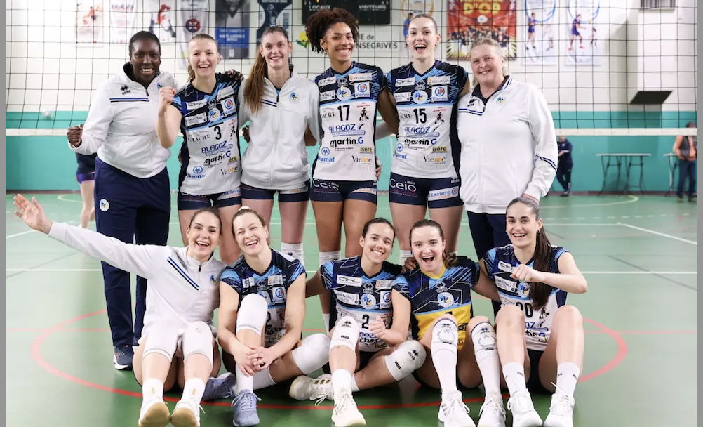 Volley-ball Elite féminine-Les Viennoises dominatrices par 3 sets à 0 face à Balma, avant le choc avec Quimper, samedi prochain