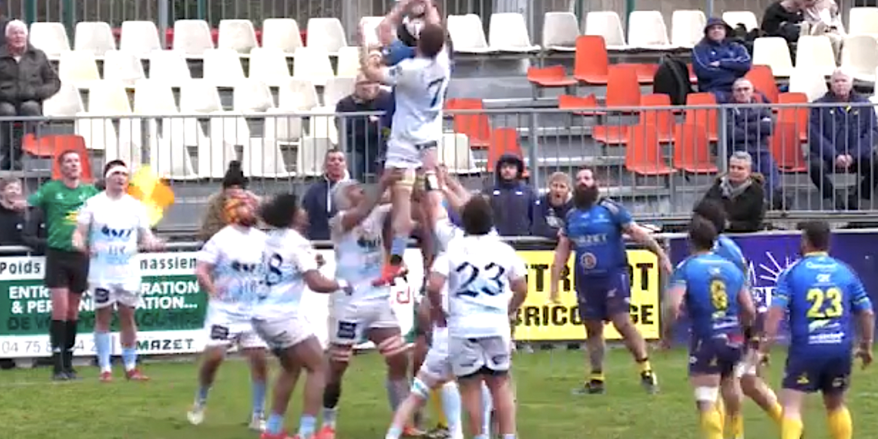 Rugby, Nationale 2-A l’issue d’une 2ème mi-temps haletante, les Viennois battus par Aubenas en toutes dernières secondes