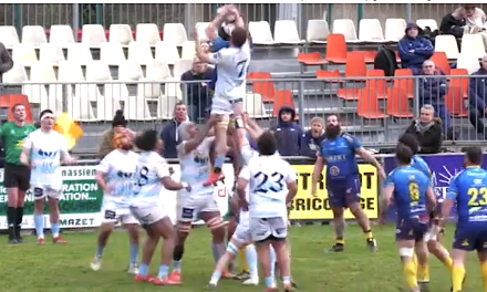 Rugby, Nationale 2-A l’issue d’une 2ème mi-temps haletante, les Viennois battus par Aubenas en toutes dernières secondes