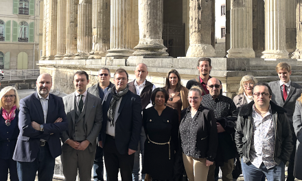 Municipales, mars  2026-Adrien Rubagotti  (RN/UDR) présente sa liste « Rassemblons Vienne » et détaille son programme