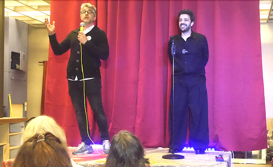 Une nouvelle salle de spectacle éphémère pour comedy club  est née à Vienne : la Banque de France !