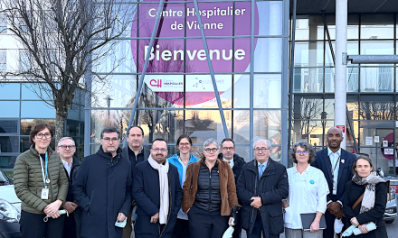 Le grand projet de modernisation de l’hôpital de Vienne avance : un nouveau bâtiment de 4 niveaux, une nouvelle pharmacie hospitalière, un 2ème scanner, etc., vont  voir le jour