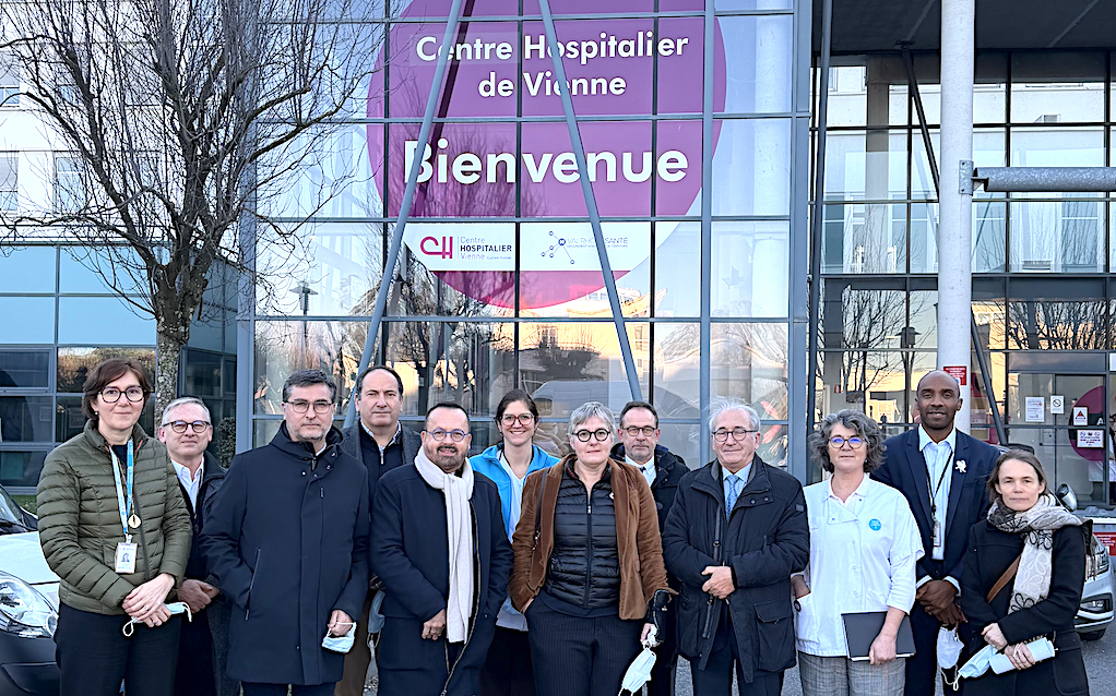 Le grand projet de modernisation de l’hôpital de Vienne avance : un nouveau bâtiment de 4 niveaux, une nouvelle pharmacie hospitalière, un 2ème scanner, etc., vont  voir le jour