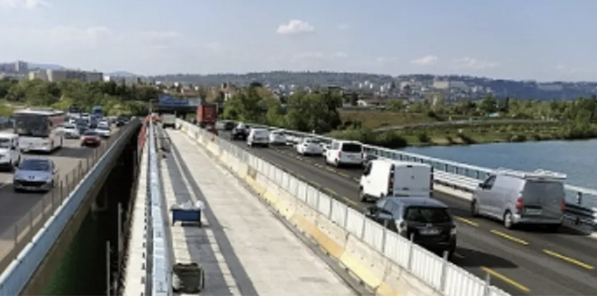 L’autoroute A7 actuellement fermée à l’entrée de Lyon pour…reconstitution d’un accident