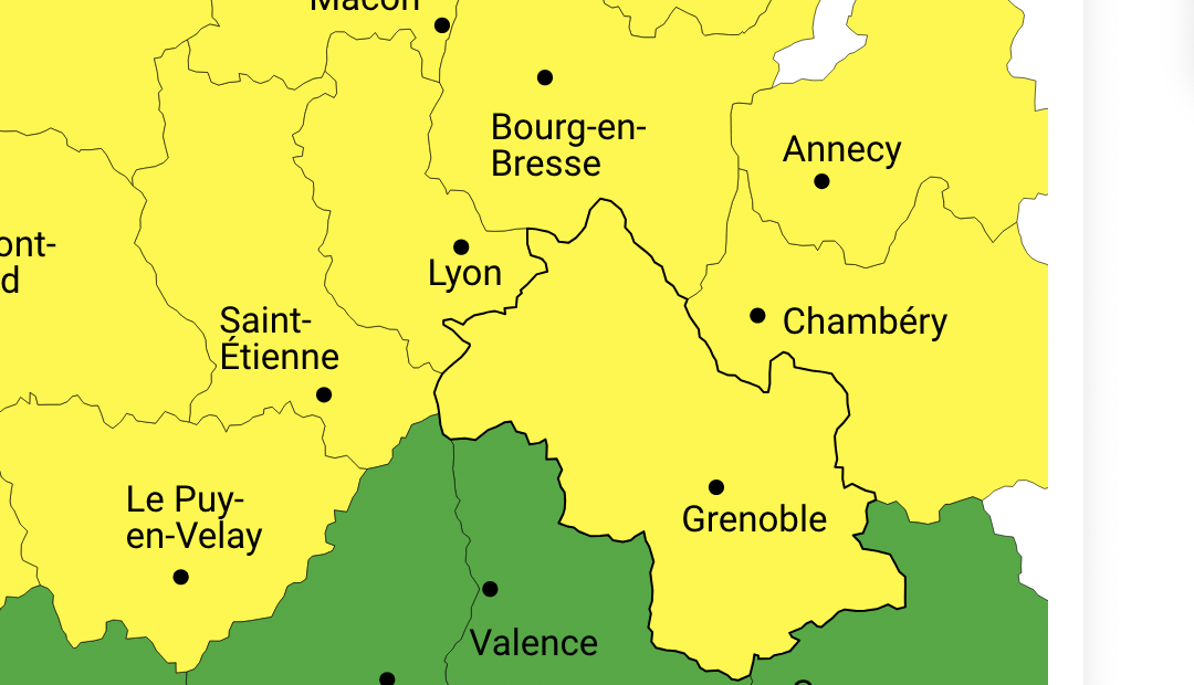 L’Isère placée en vigilance jaune neige/verglas demain mercredi 25 mars ; et ça pourrait durer…