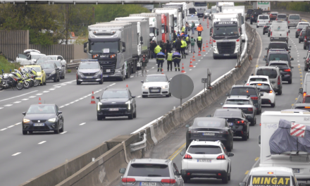 Barrage filtrant des routiers sur l’A7 à Chasse-sur-Rhône : jusqu’à 1 h d’attente, avec répercussions jusqu&rsquo;à Vienne