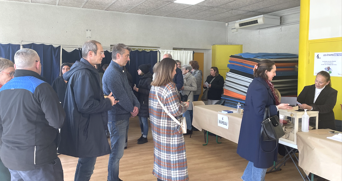 Municipales, 1er tour-La participation au scrutin supérieure à celle de 2020 tant à Vienne qu’en Isère