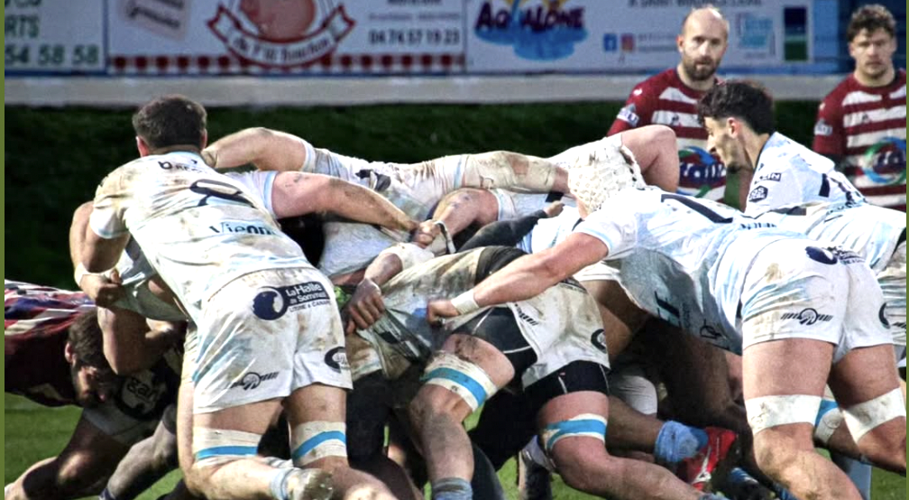Rugby, Nationale 2-Victoire surprise de Tricastin contre Vienne qui repart tout-de-même avec le bonus défensif