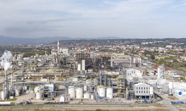 La construction d’une usine de e.méthanol sur le site chimique des Roches/Roussillon avance à grand pas : 750 M€ d’investissement et 80 emplois à la clef
