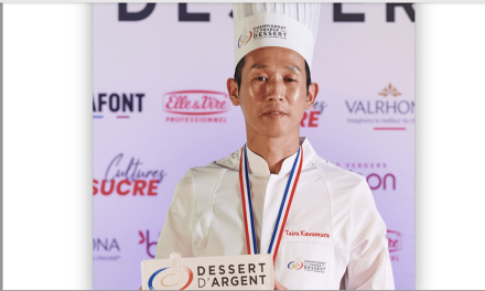 il y proposera « un hommage à la vallée du Rhône » : Taira Kawamura, le chef pâtissier de la Pyramide en finale du championnat  de France des desserts